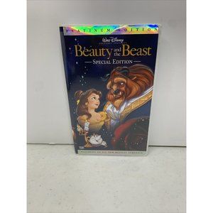 2002 Beauty And The Beast‎ Special Edition Platinum Edition VHS